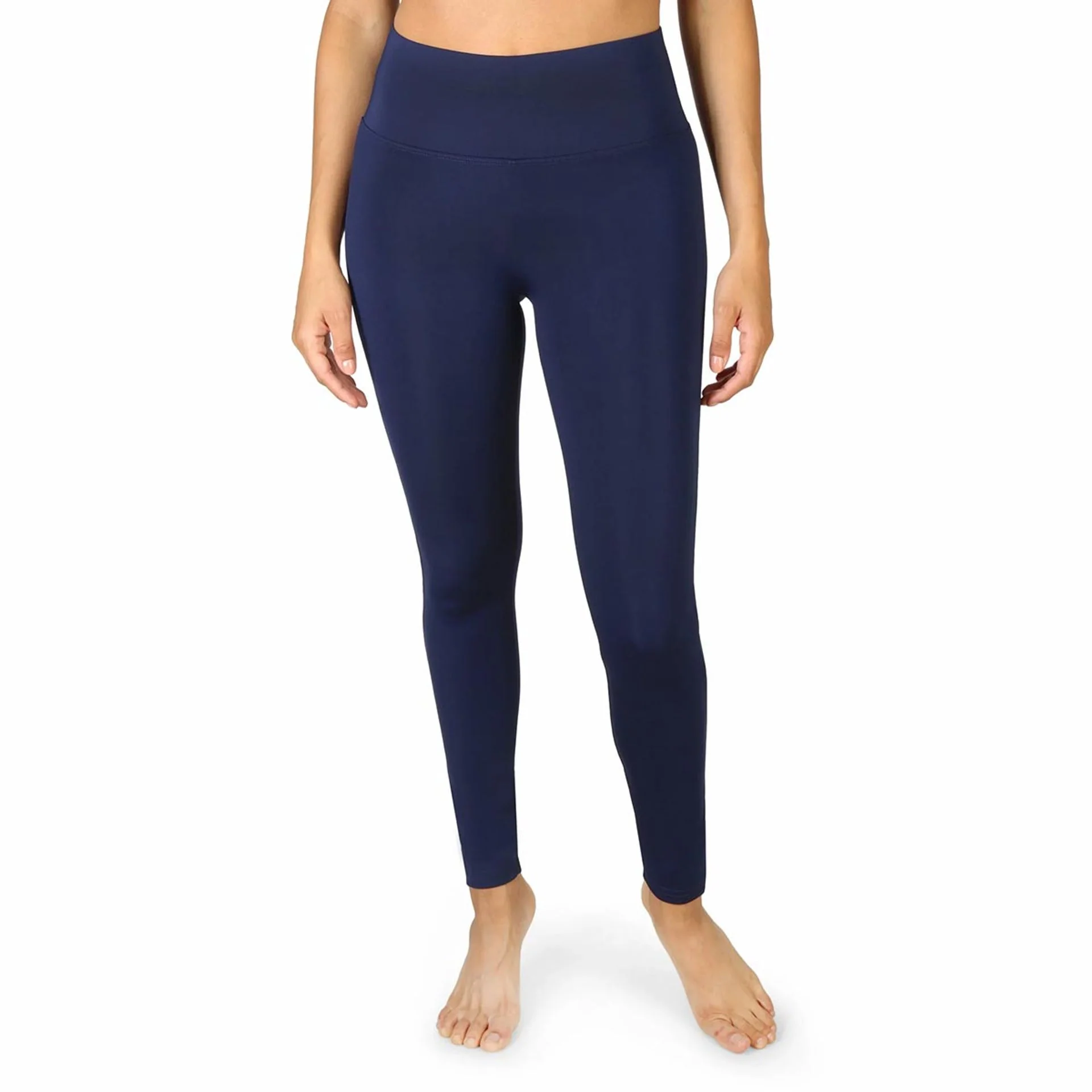 Leggings anticellulite snellente a vita alta - Blu scuro - Image 6