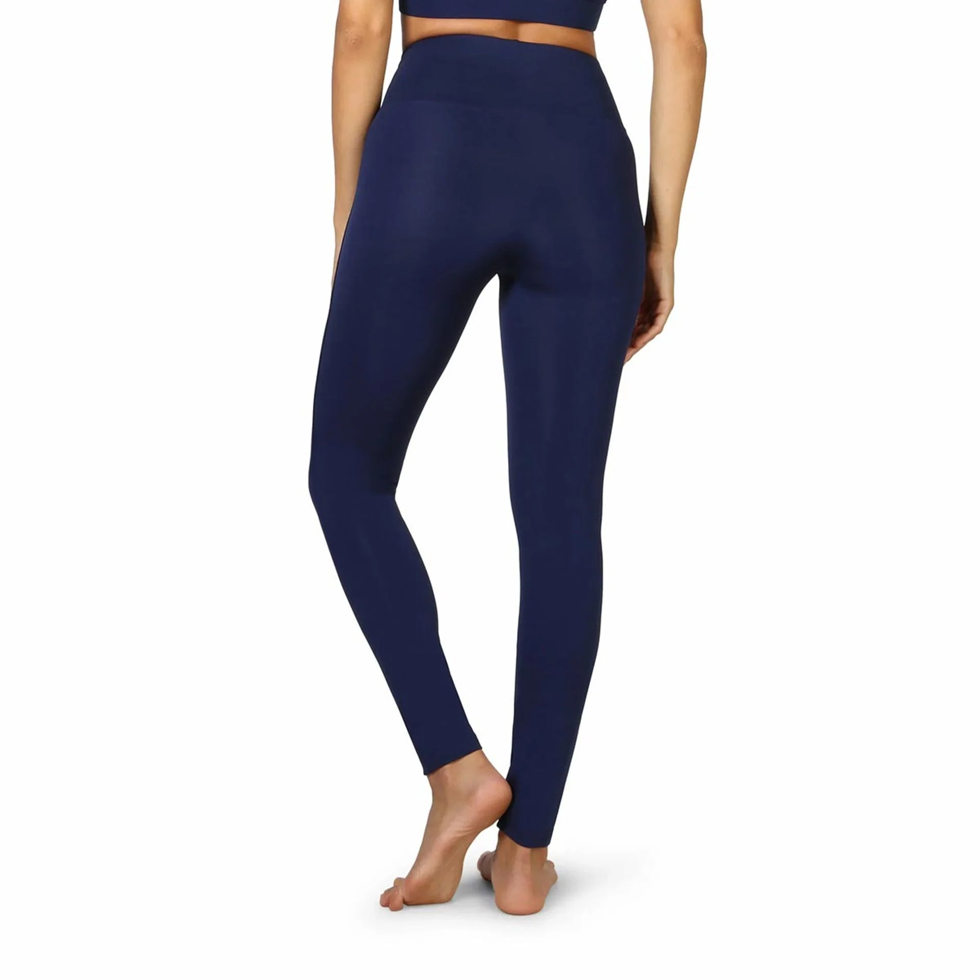 Leggings anticellulite snellente a vita alta - Blu scuro - Image 8