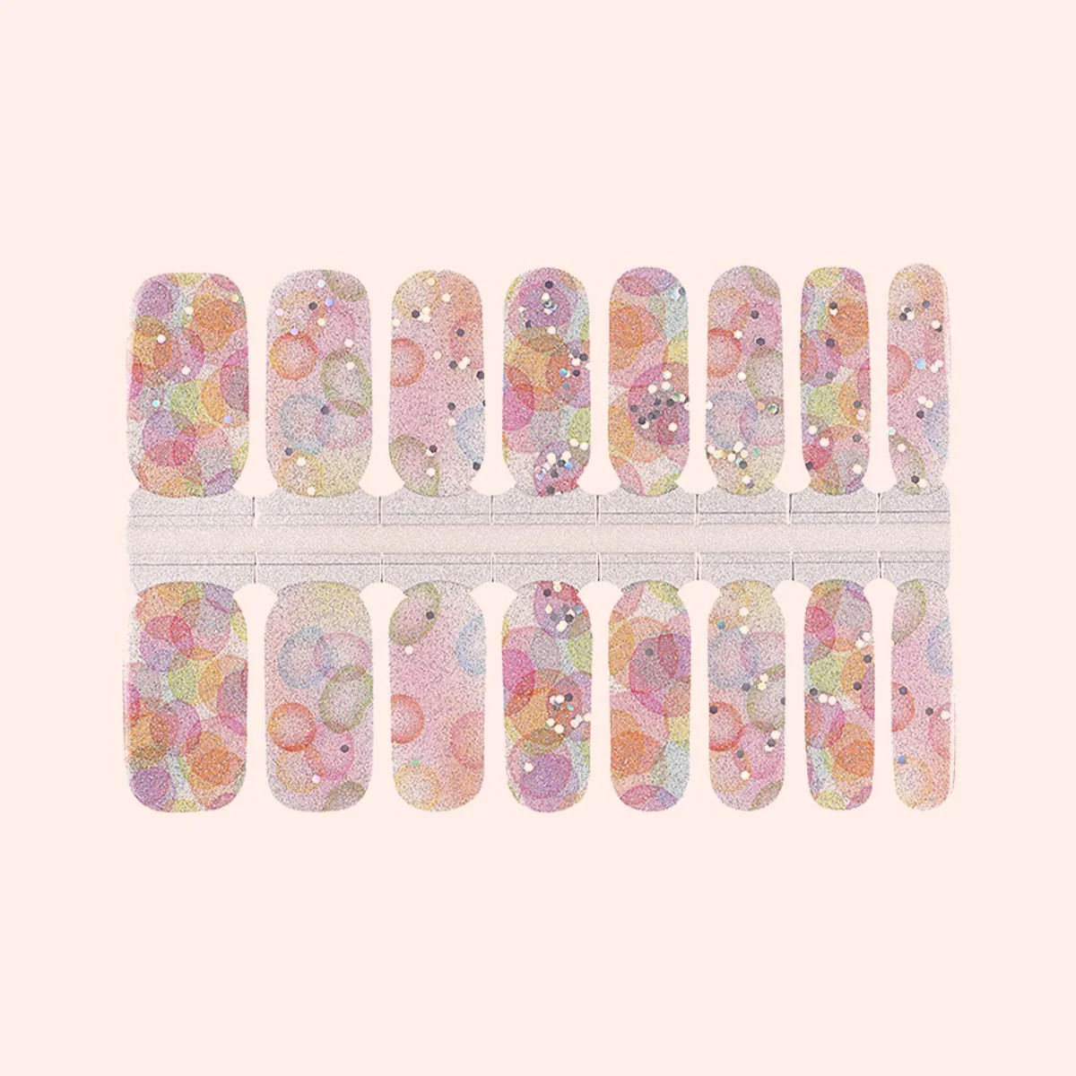 Pink Bubbles - Stickers unghie - Image 2