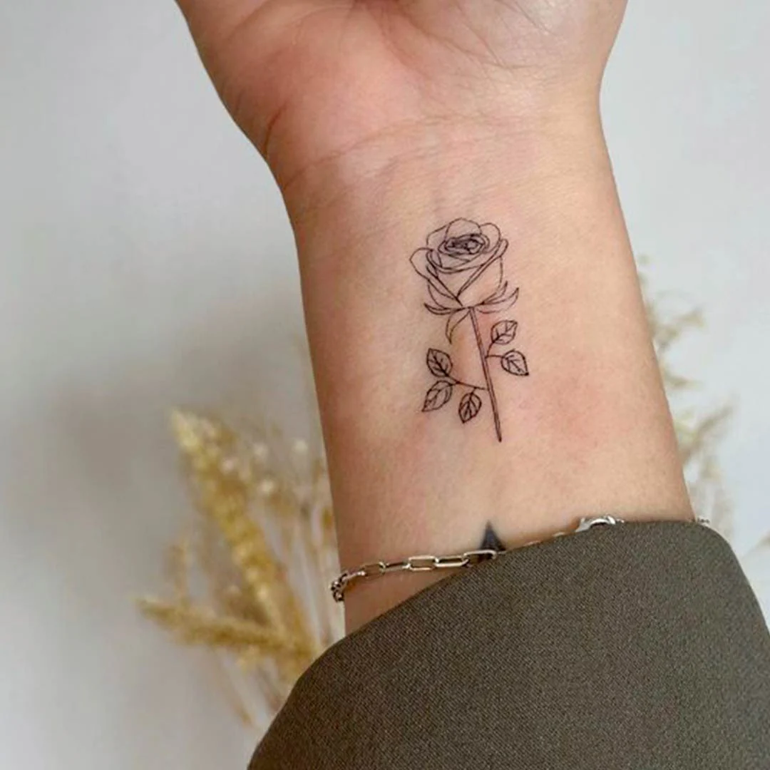 Tattoo temporaneo - Rose x5 - Image 2