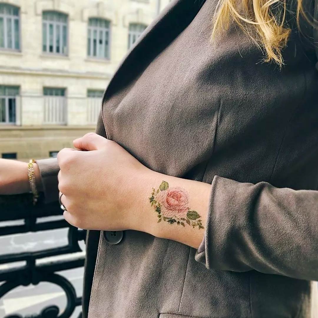 Tattoo temporaneo - Bouquet x5