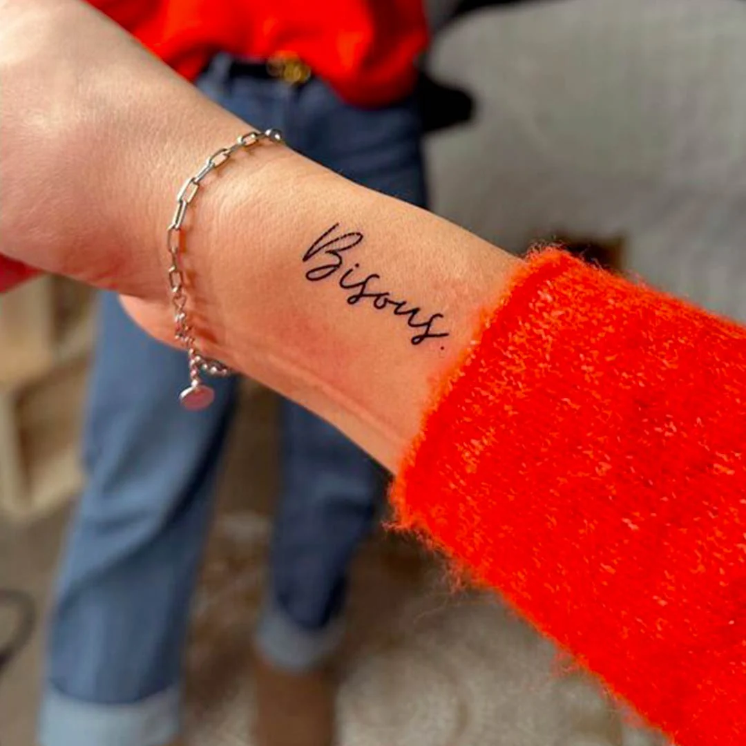 Tattoo temporaneo - Bisous x5