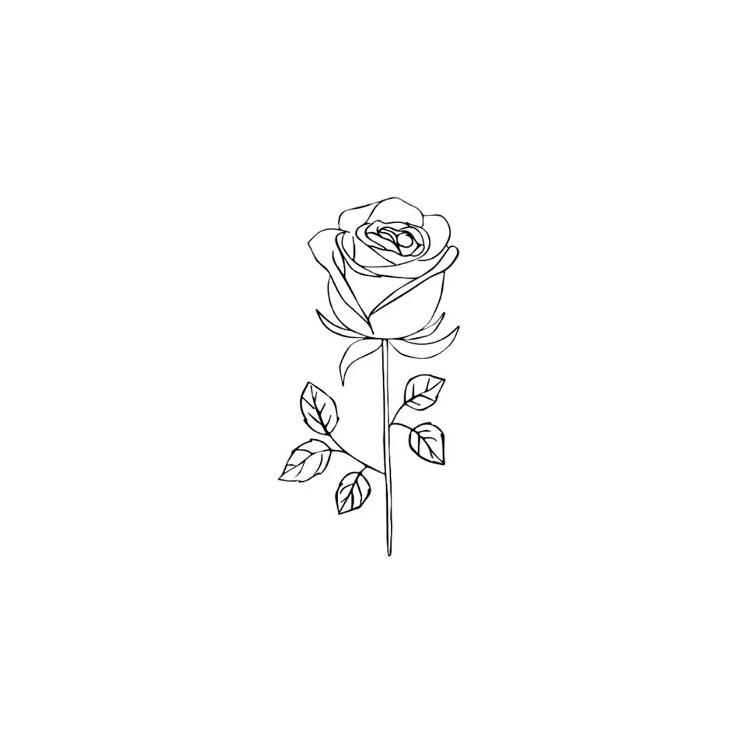 Tattoo temporaneo - Rose x5 - Image 4