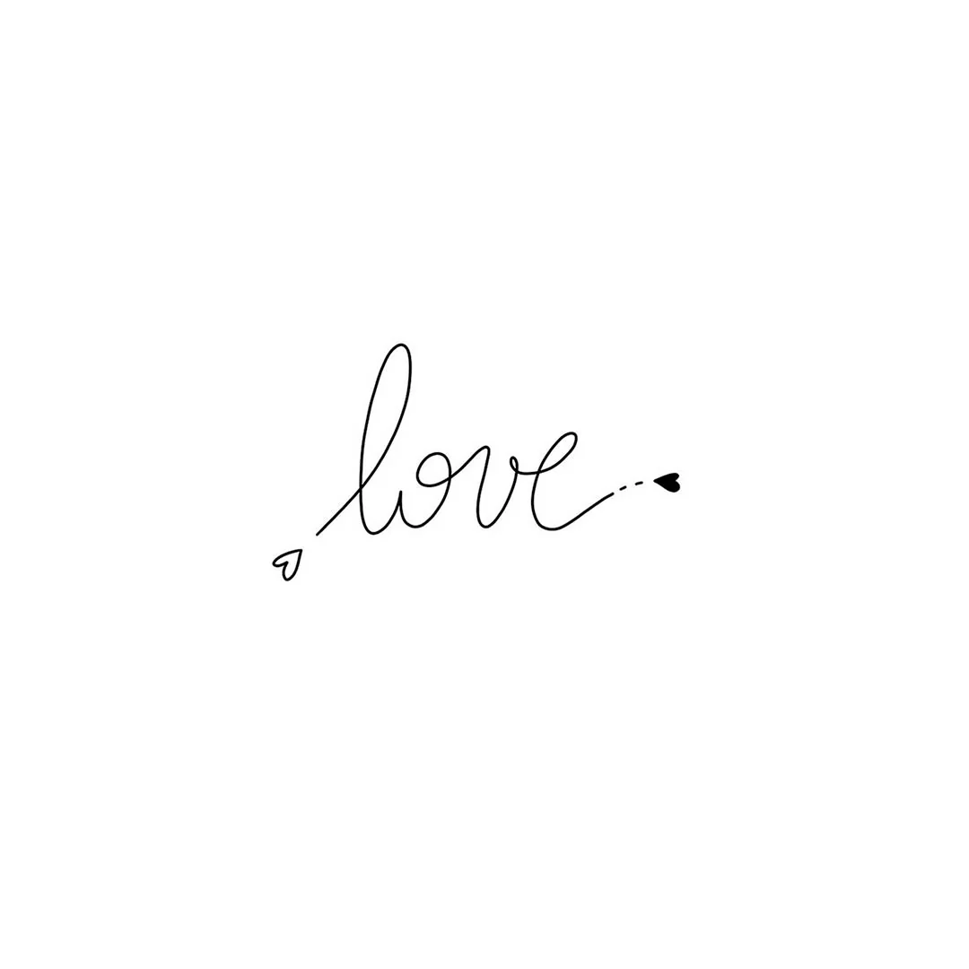 Tattoo temporaneo - Love x5 - Image 3