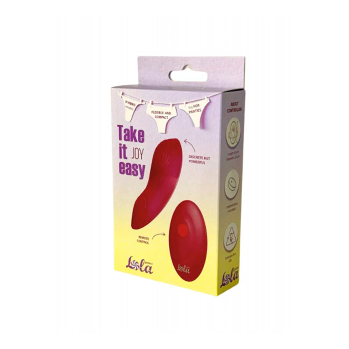 Vibratore ricaricabile per slip - Take it Easy Joy - Image 4
