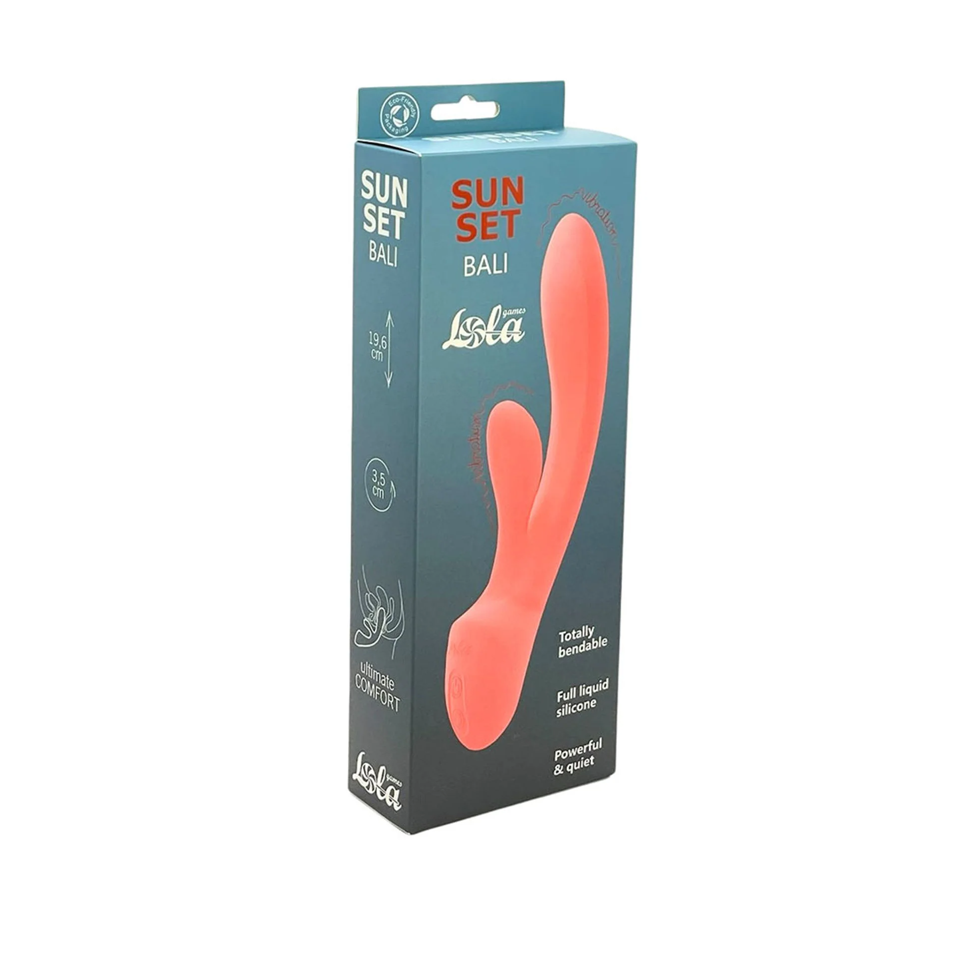 Vibratore ricaricabile doppia stimolazione Bali - Image 2