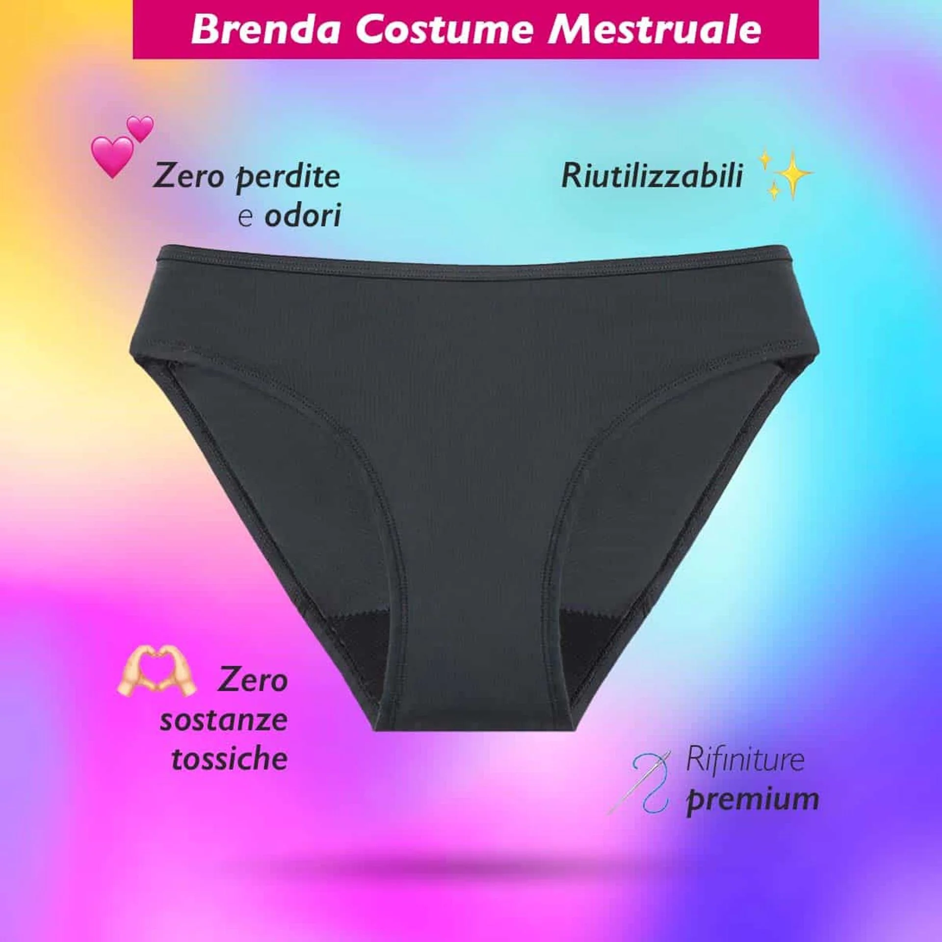 Brenda - Costume assorbente mestruale - Image 3