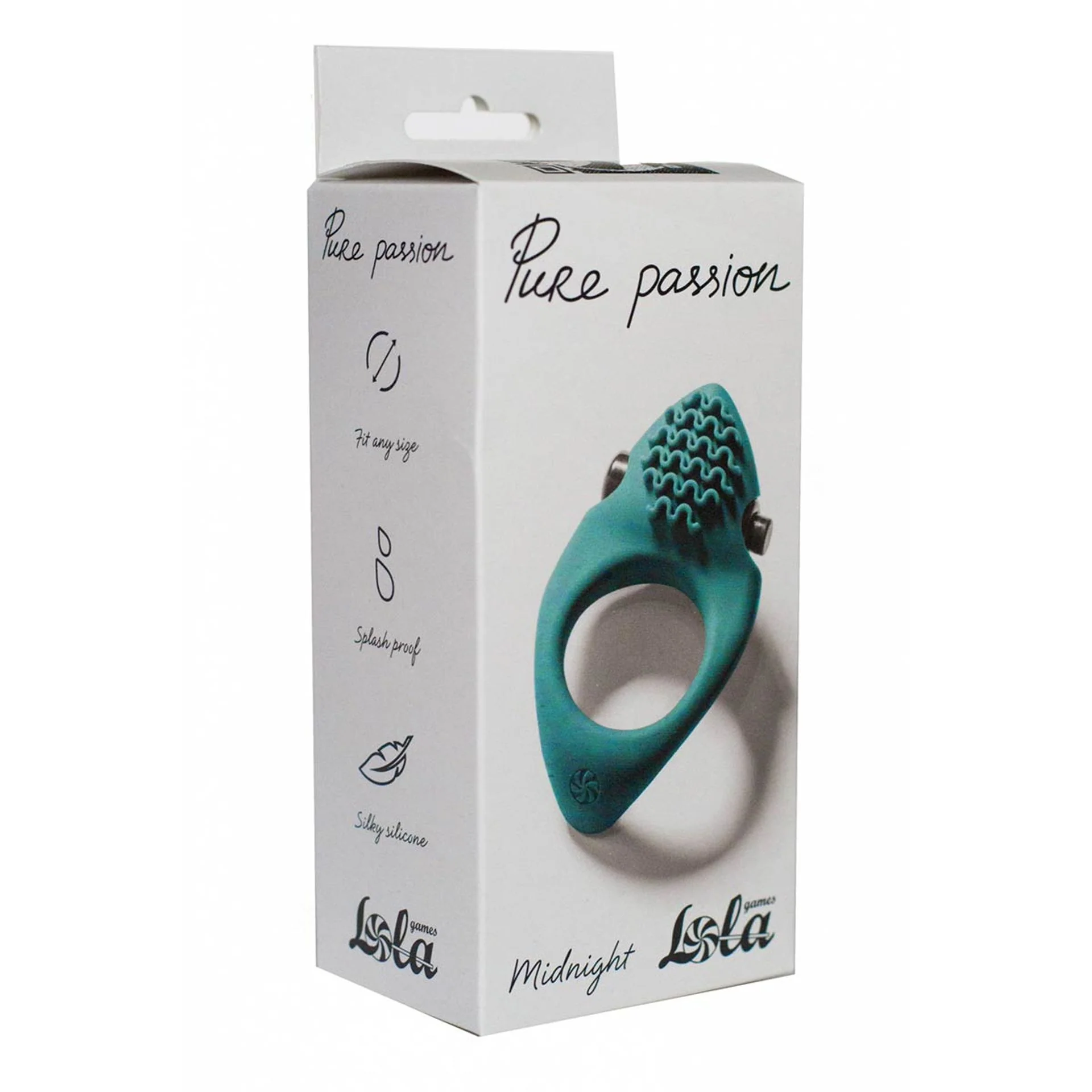 Midnight - Anello fallico vibrante per il pene - Verde - Image 4