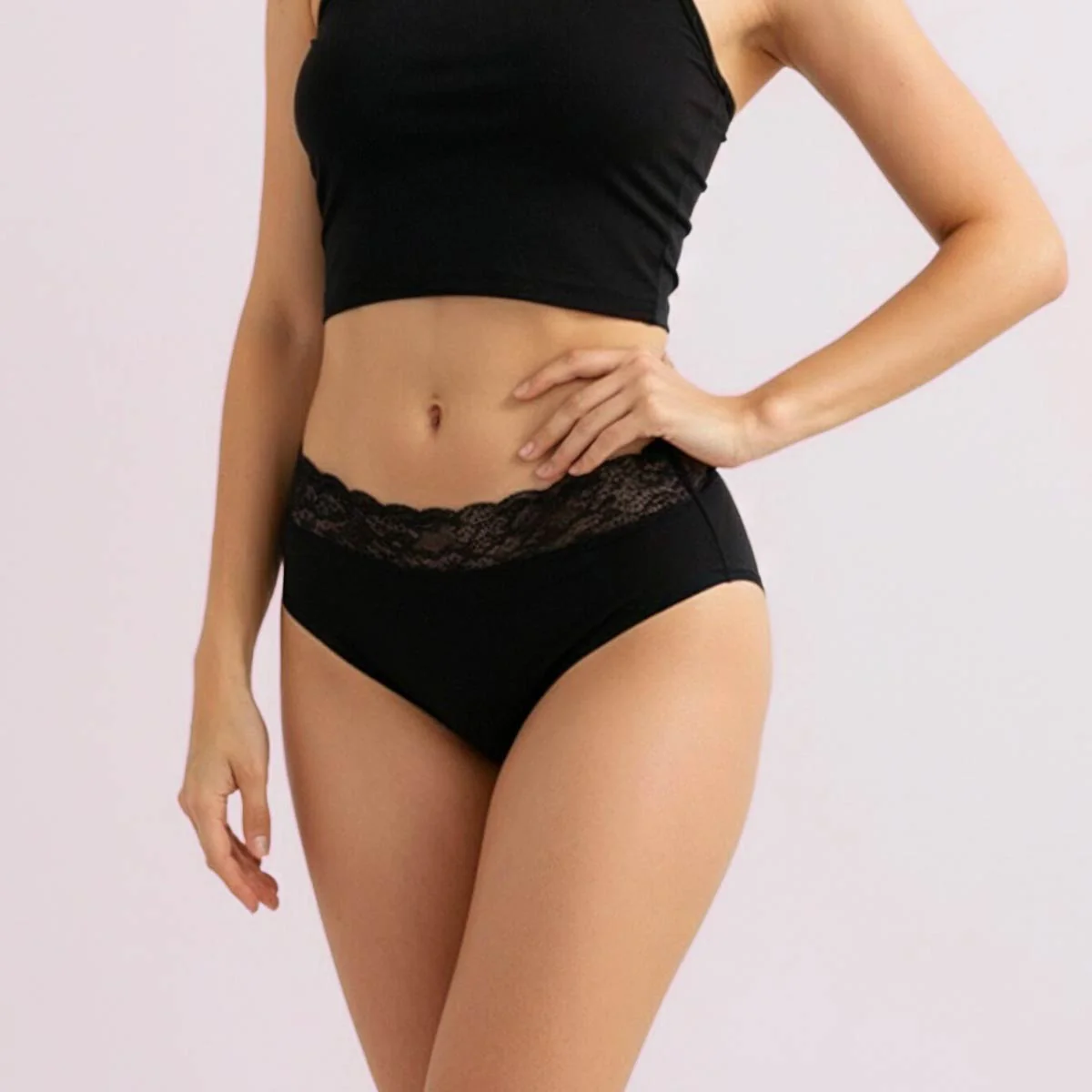 Luanda - Mutanda Mestruale elegante con pizzo - Image 3