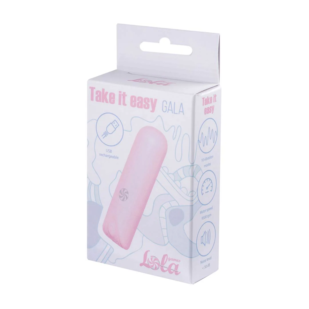 Vibrobullet ricaricabile Take it Easy Gala - Rosa - Image 2